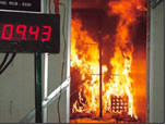 ASTM E84 건축재료 지상 불타는 특성 시험 기구