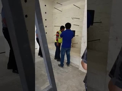 수직 오븐 건축물 화재 저항 시험