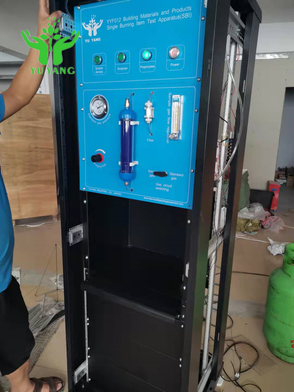 수평선상인 재료를 구축하기 위한 EN 13823 GB/T 20284 한 개의 연소 테스터