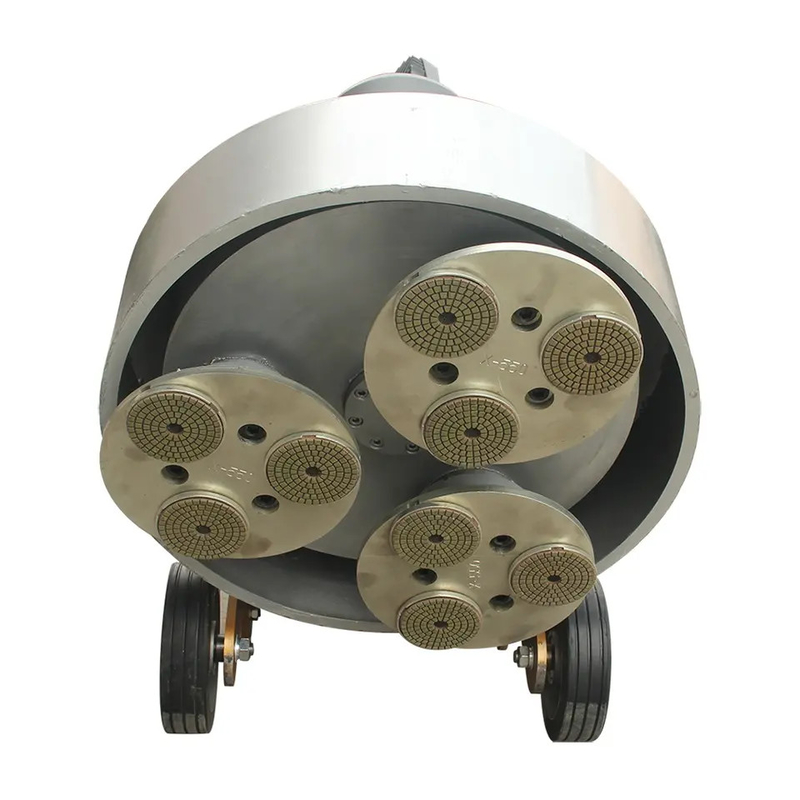 가는 판과 10.6L 물 탱크를 가는 3개 조각을 가진 220kg 화강암 비분쇄기