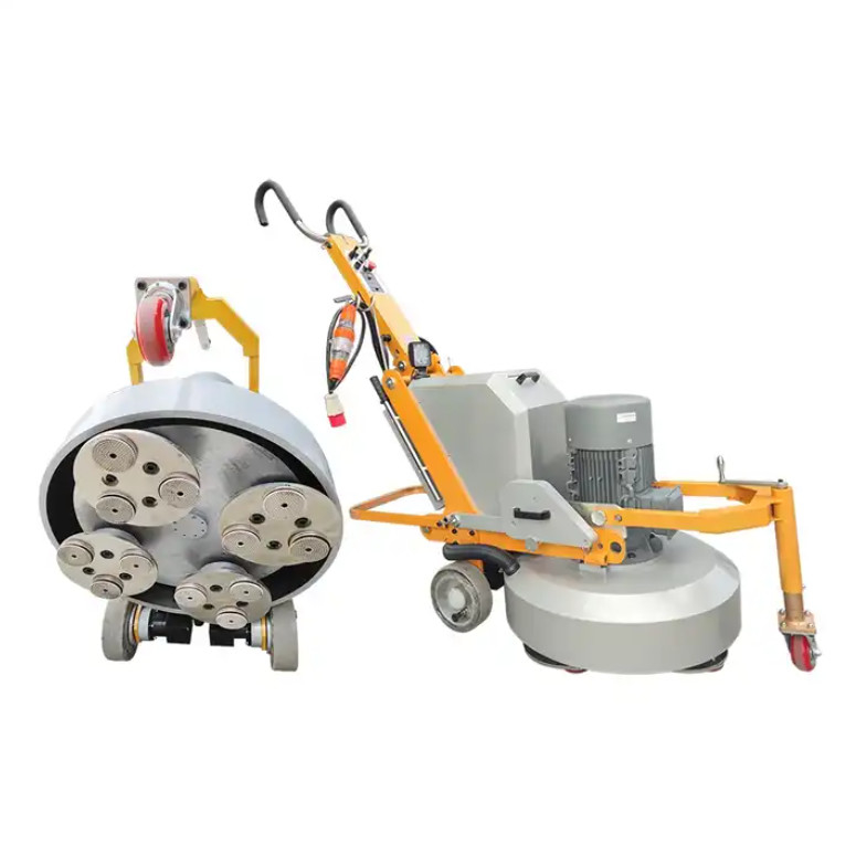 고성능 콘크리트 바닥 밀러 기계 220V 320 Rpm 3 밀링 플레이트와 함께