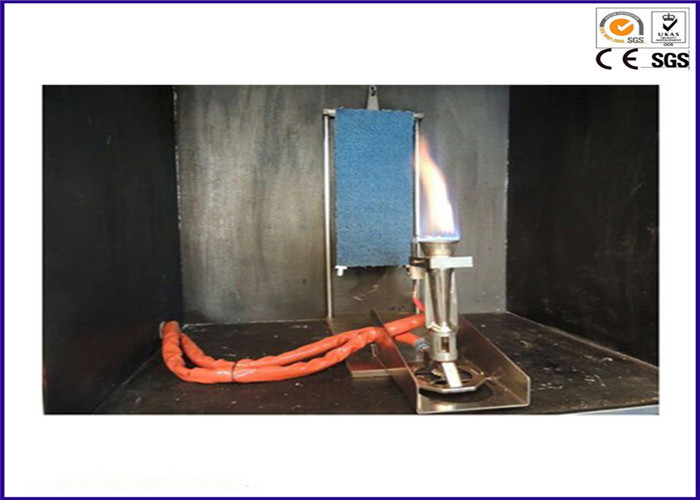 NFPA 701 시험 방법 1 직물/다 층을 위한 수직 가연성 검사자