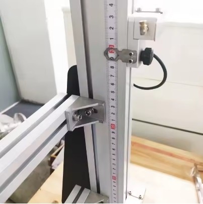 섬유 장난감 재료 조절 가능한 불꽃 각도를위한 ISO 직물 불꽃 지연 테스트 기기