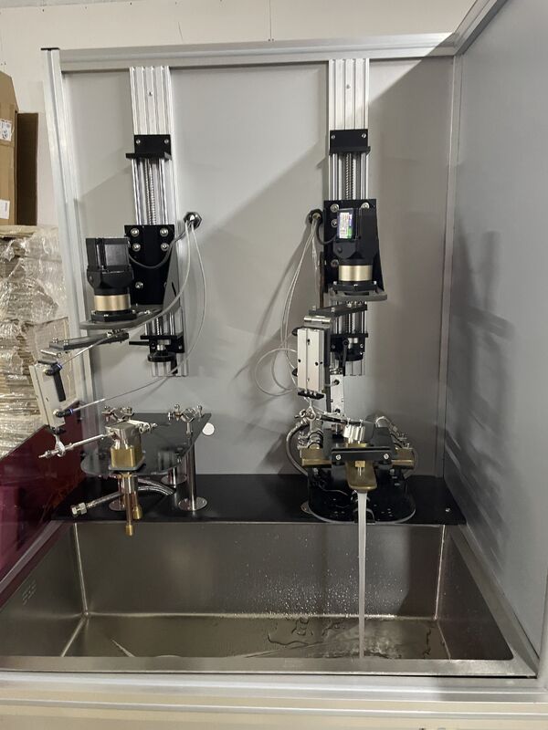 EN817 전문 펌프 스위치 수명 검사기, 가열과 함께 자동 물 순환, 펌프 내구성 평가를 위한 2 역 동시 시험