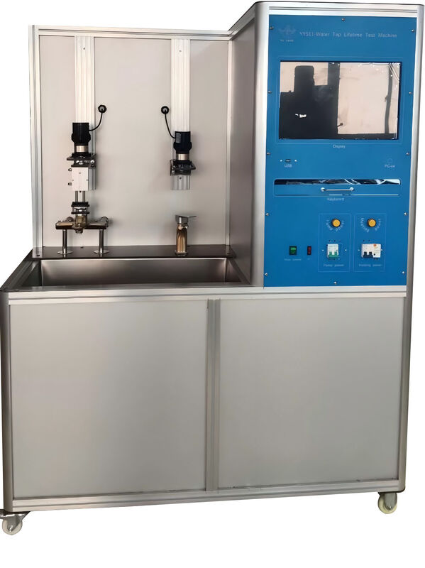 EN817 컴퓨터로 제어되는 플러크 라이프 사이클 테스트 기계, 조정 가능한 속도 (0-15/분) 및 스테인리스 스틸 구조