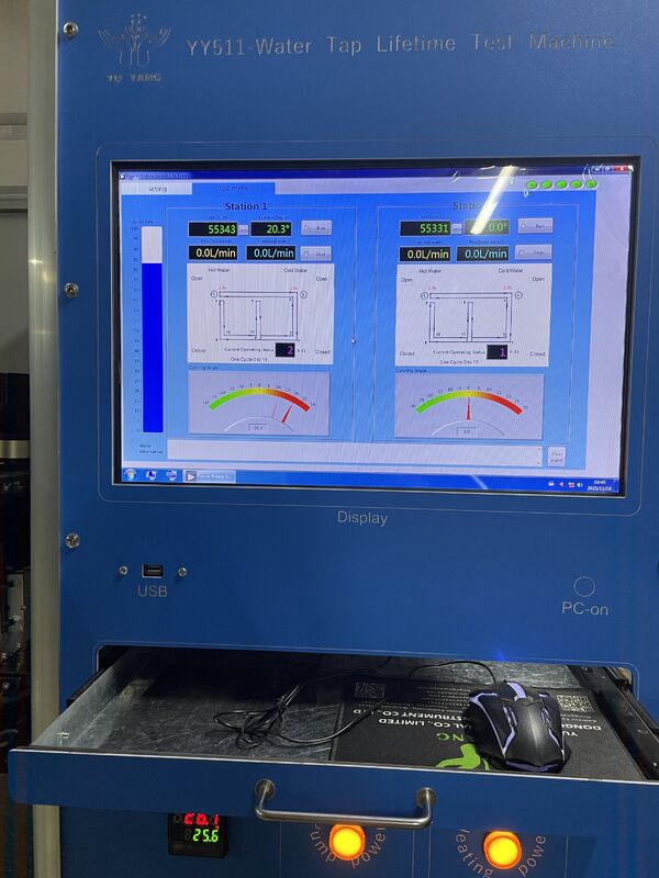 EN817 컴퓨터로 제어되는 플러크 라이프 사이클 테스트 기계, 조정 가능한 속도 (0-15/분) 및 스테인리스 스틸 구조