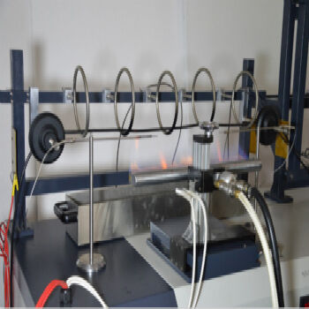 IEC 60331, BS 6387, EN 50200 전선 회로 무결성 연소 시험 장치 화재 충격 수분 분무 시험