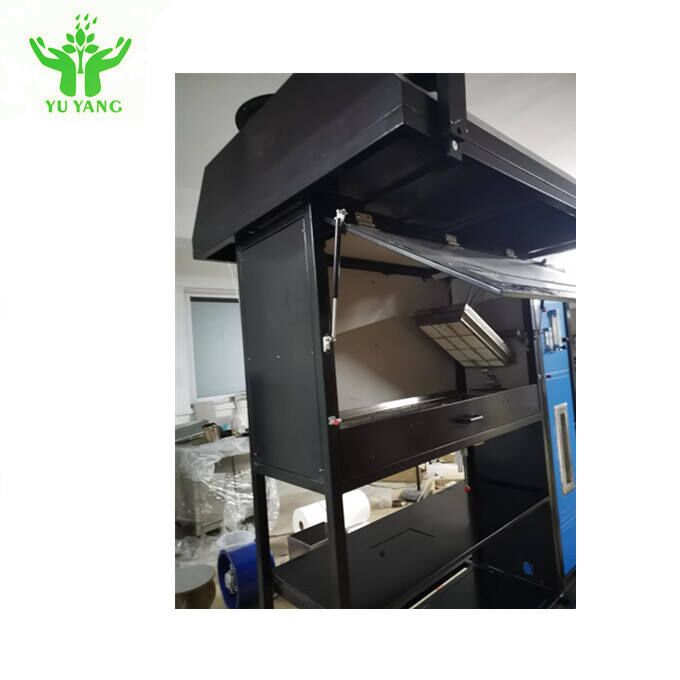 ISO 9239-1 ASTM E 846에 해당하는 바닥 방사성 열 흐름 테스트 장치, 조절 가능한 불꽃 높이 60-120mm 및 0-15 Kw/m2 열 흐름 측정