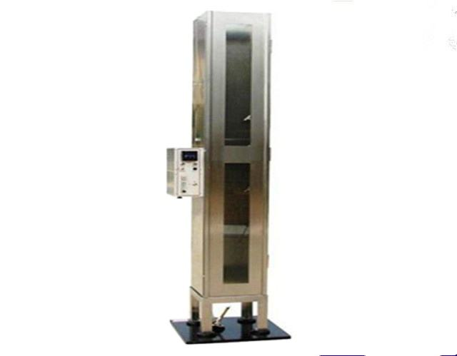 NFPA 701-2004 방법 2 800BTU/ft3 ~ 1000BTU/ft3 연소 열 100mm 노즐과 304 스테인리스 스틸 구조와 함께 화염 확산 검사기