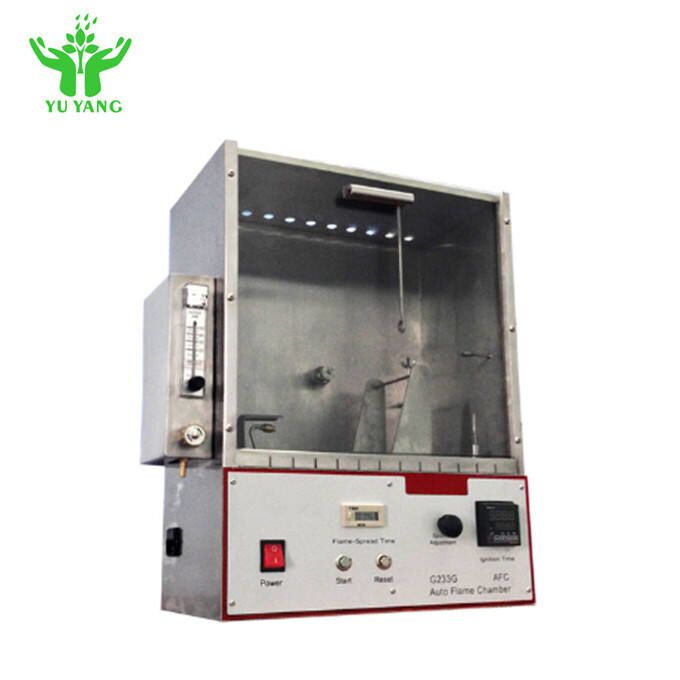ASTM D4151 담요 난연성 시험기 (70mmx70mm 시편 및 16mm 화염 길이) 화재 시험 장비