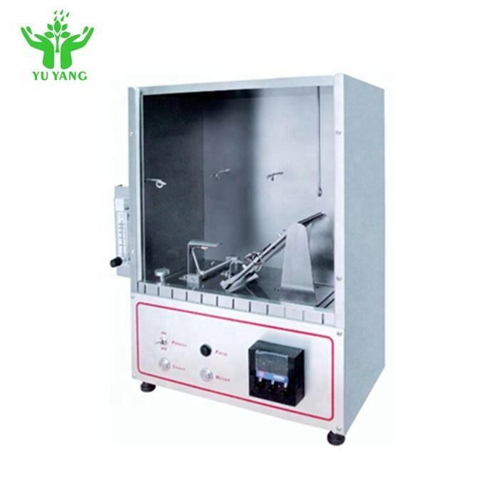 ASTM D4151 담요 난연성 시험기 (70mmx70mm 시편 및 16mm 화염 길이) 화재 시험 장비