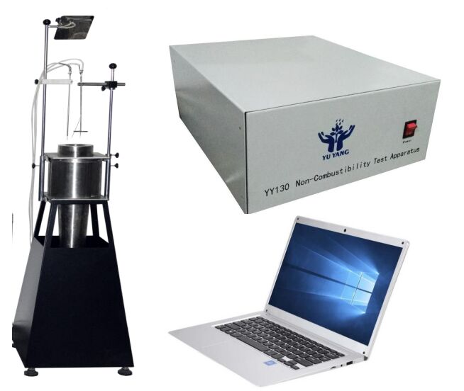 마이크로 컴퓨터 제어 불화성 테스트 장치 ISO 1182-2020 1600°C 열 저항을 준수