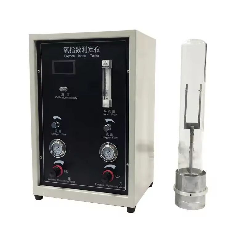 디지털 ASTM D2863 산소 지수 검사기, 0.1% 정확성, 정확한 제한된 산소 지수 측정