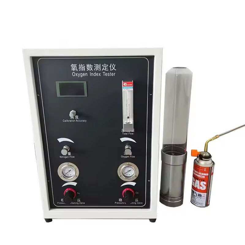 디지털 ASTM D2863 산소 지수 검사기, 0.1% 정확성, 정확한 제한된 산소 지수 측정