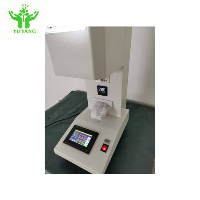 플라스틱 시험용 고온 정확도 ±0.2°C의 ISO 1133 ASTM D1238 용융 흐름 지수 테스터