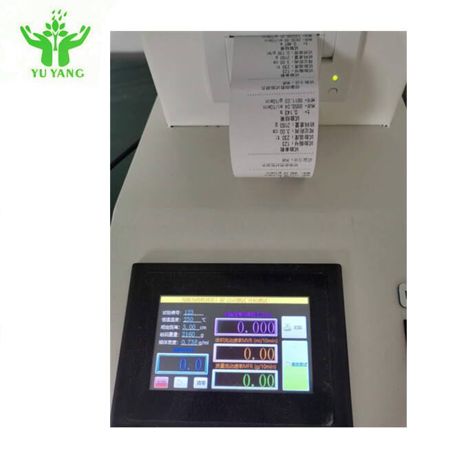 플라스틱 시험용 고온 정확도 ±0.2°C의 ISO 1133 ASTM D1238 용융 흐름 지수 테스터