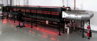12 KW 가연성 시험 장비 UL 910/NFPA 262 Steiner 수평한 갱도 시험 기구
