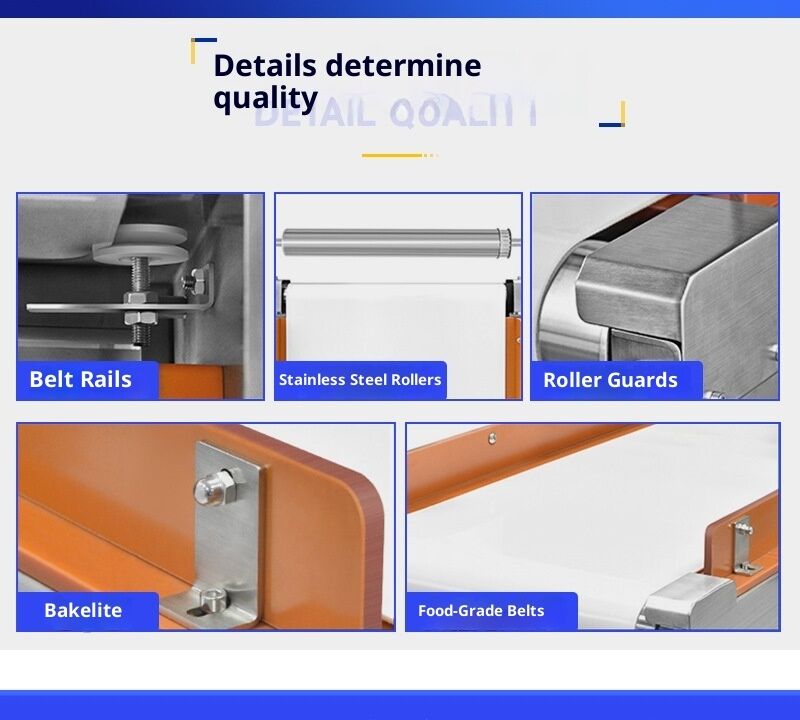 식품용 금속 탐지기 품질 통제를 위한 소리 및 빛 경보 거부 시스템