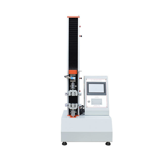 Single Column 10kN Tensile Testing Machine Digital Display for Film Packaging Rubber Textile