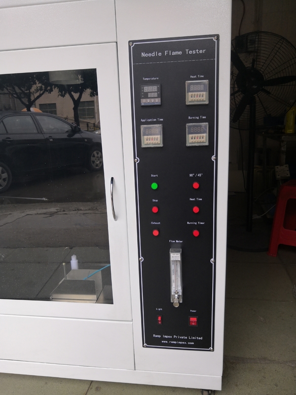 IEC60695-11-5 튼튼한 가연성 시험 약실, IEC60695-2-2를 위한 바늘 화염 검사자