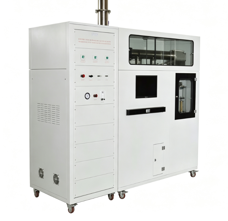 100 kW/m² 복사 강도 및 고정밀 전자 저울을 갖춘 ISO 5660 표준 콘 열량계 가연성 시험기