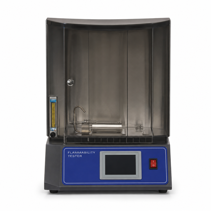 ASTM D4151 텐트 불화성 검사기 섬유 직물 화염 확산 테스트 기계 실험실 안전 평가 장비