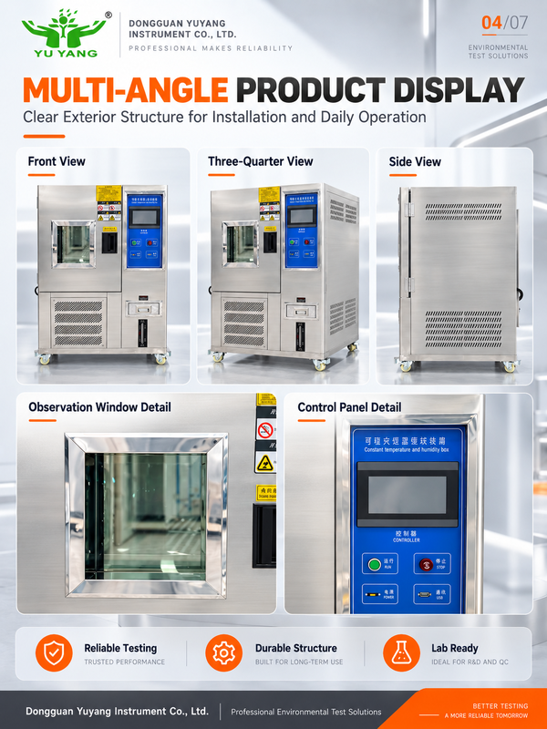 Constant Temperature And Humidity Test Chamber IEC ASTM Standard Environmental Climatic Chamber for Electronic Product Aging Test