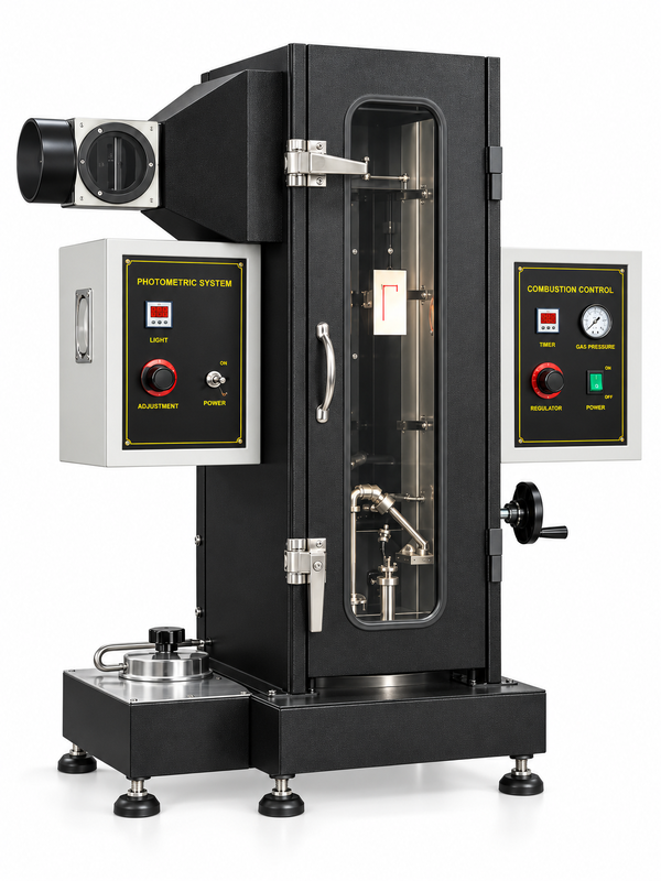 Plastic Burning & Decomposition Smoke Density Testing Machine, Photometric Smoke Density Test Equipment for Fire Safety Performance Evaluation