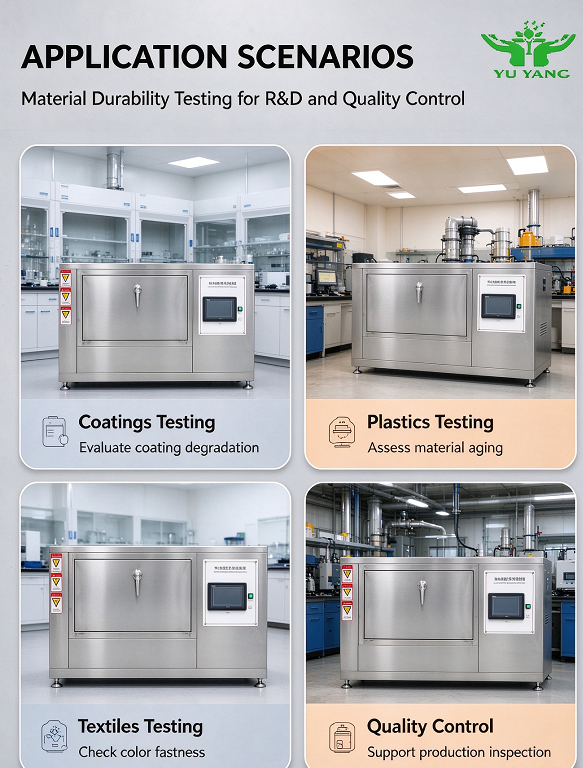 ASTM G53 Small Accelerated Aging UV Test Chamber Mini Climatic Temperature Humidity Accelerated Weathering Tester