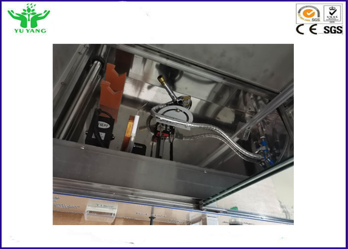 45°는 0.1 L ~ 1개 L /min 핵심 케이블 가연성 시험 장비 GB/T 25085를 골라냅니다