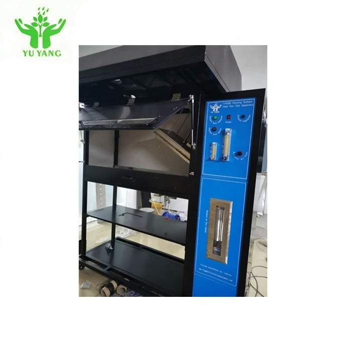 ASTM E648 방연제 시험, 120mm 마루 복사열 유출 불 시험 장비