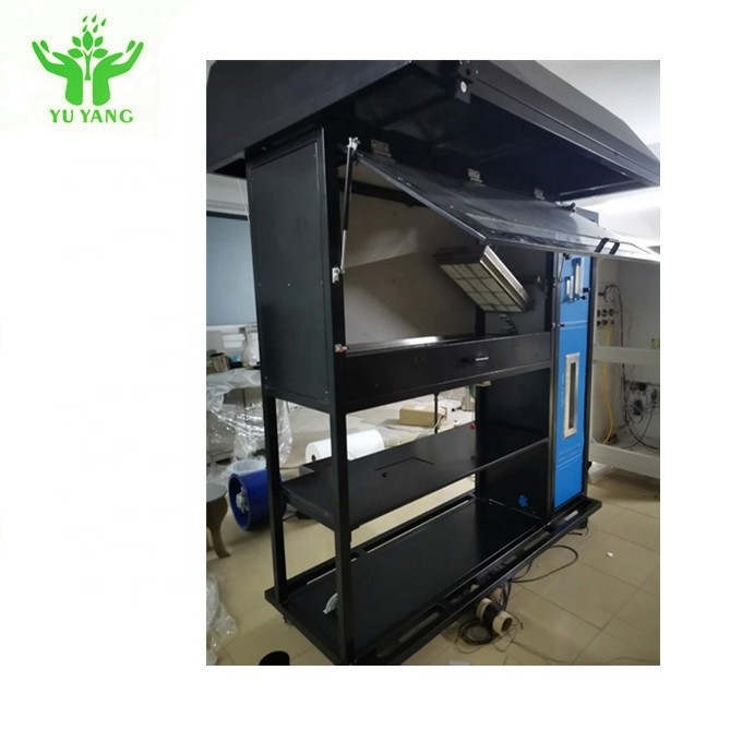 ASTM E648 방연제 시험, 120mm 마루 복사열 유출 불 시험 장비
