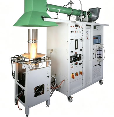 ASTM E2058 화재 확산 시험 장치 (열 방출률 측정을 위한 31kW 프로판 샌드박스 버너 포함)