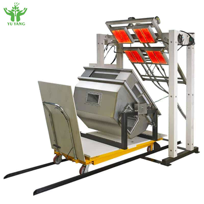 원목 소각을 위한 설비를 시험하는 ASTM E108 지붕 외부노광 화재